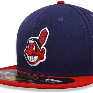 New Era 59Fifty Hat Cleveland Indians Authentic 2013 On-Field Home